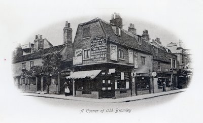 A Corner of Old Bromley by English Photographer